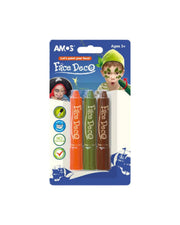 AMOS Face Deco 3-Color Face Paint