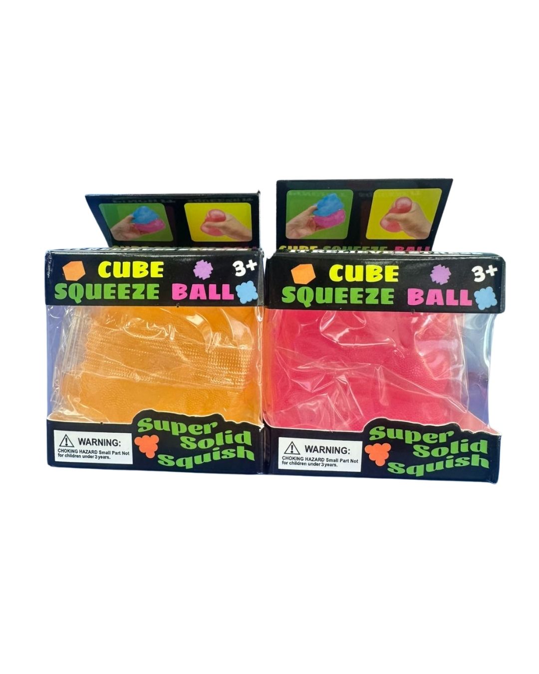 Cube Squeeze Ball Stress Toy