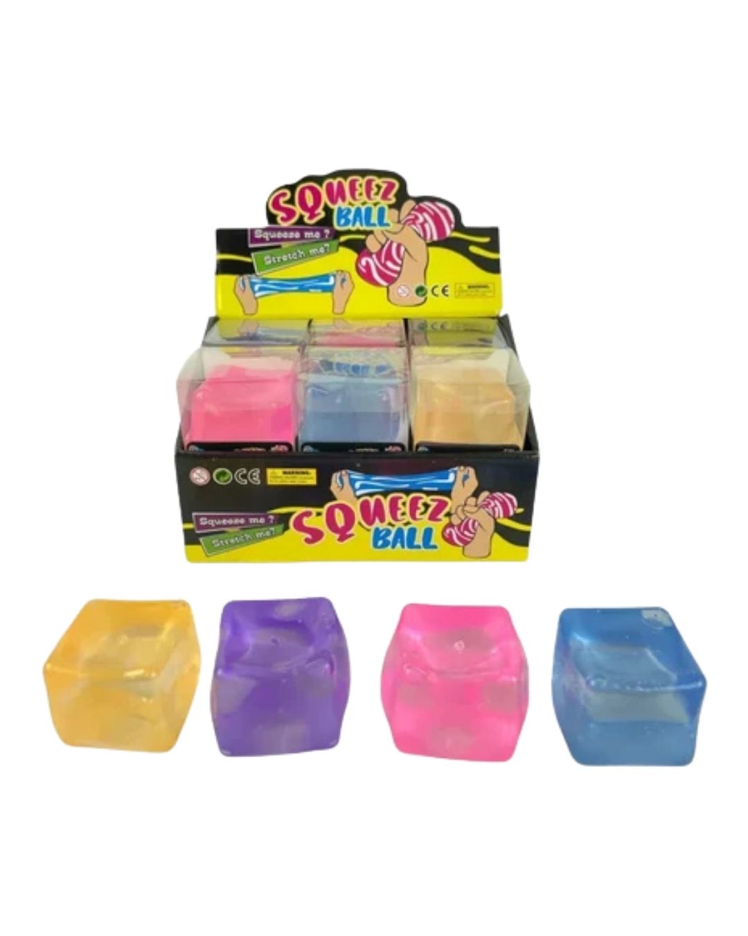 Cube Squeeze Ball Fidget Toy