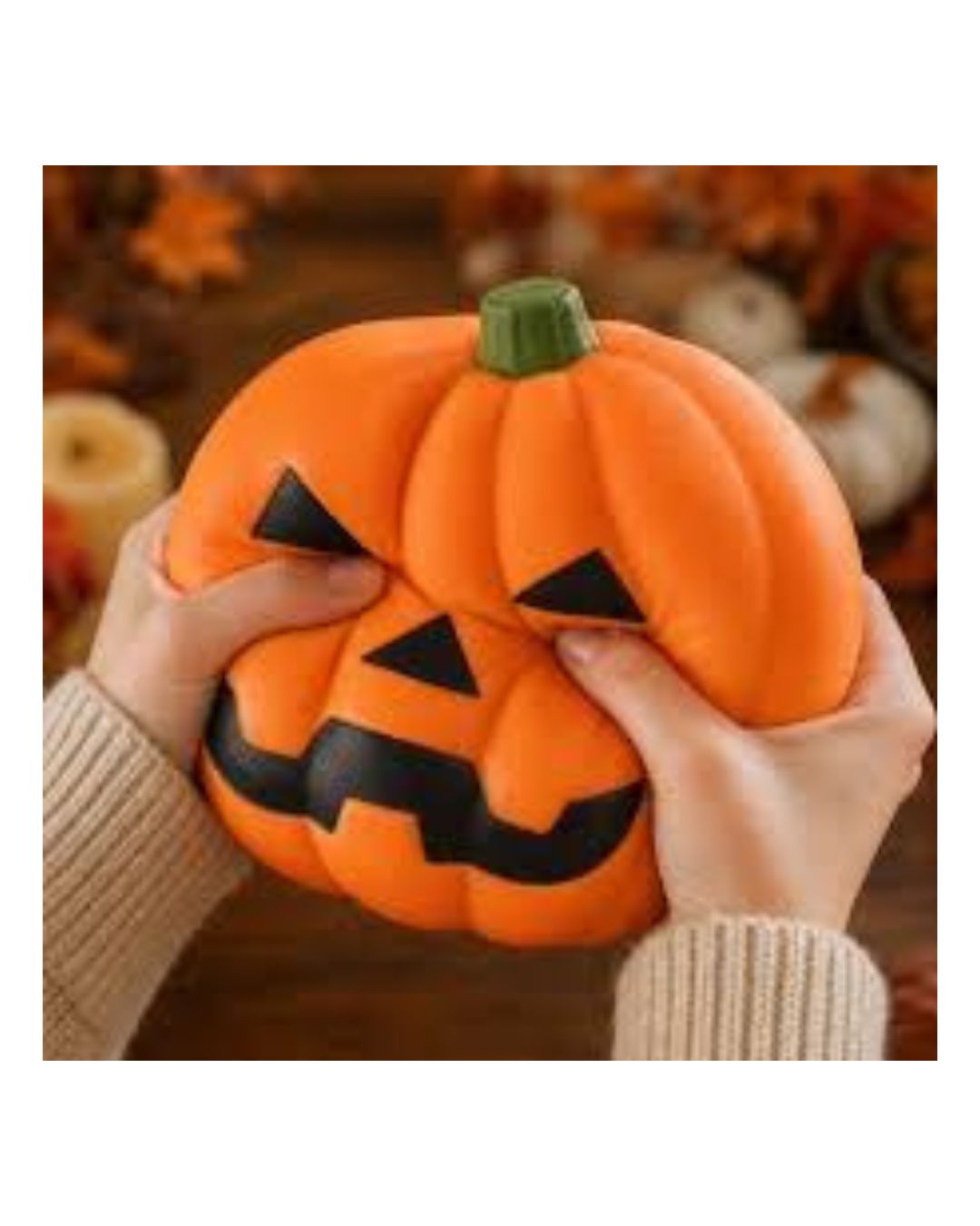 Halloween Pumpkin Squishy Toy