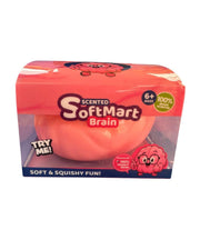 Pink Brain Squishy Toy