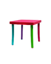 Small Kids Square Table (Assorted Colors)