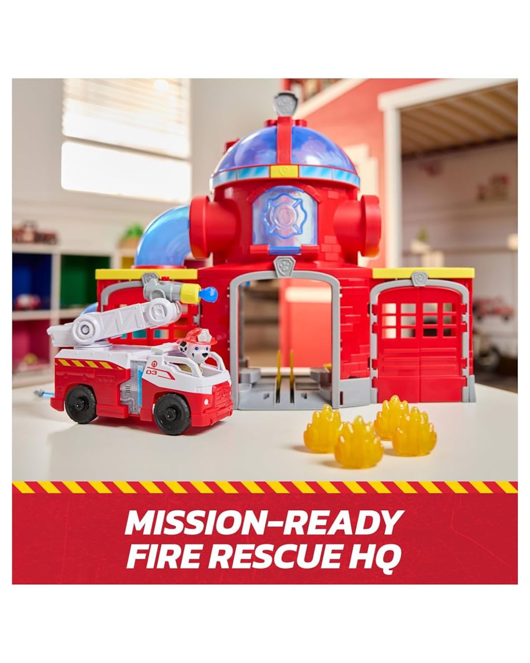 PAW Patrol Fire Rescue Command Center Playset