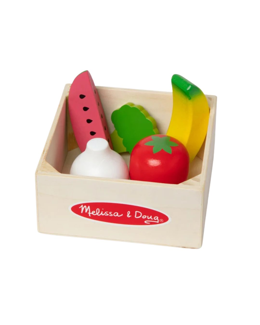 Melissa & Doug Wooden Food Groups Play Set – Produce