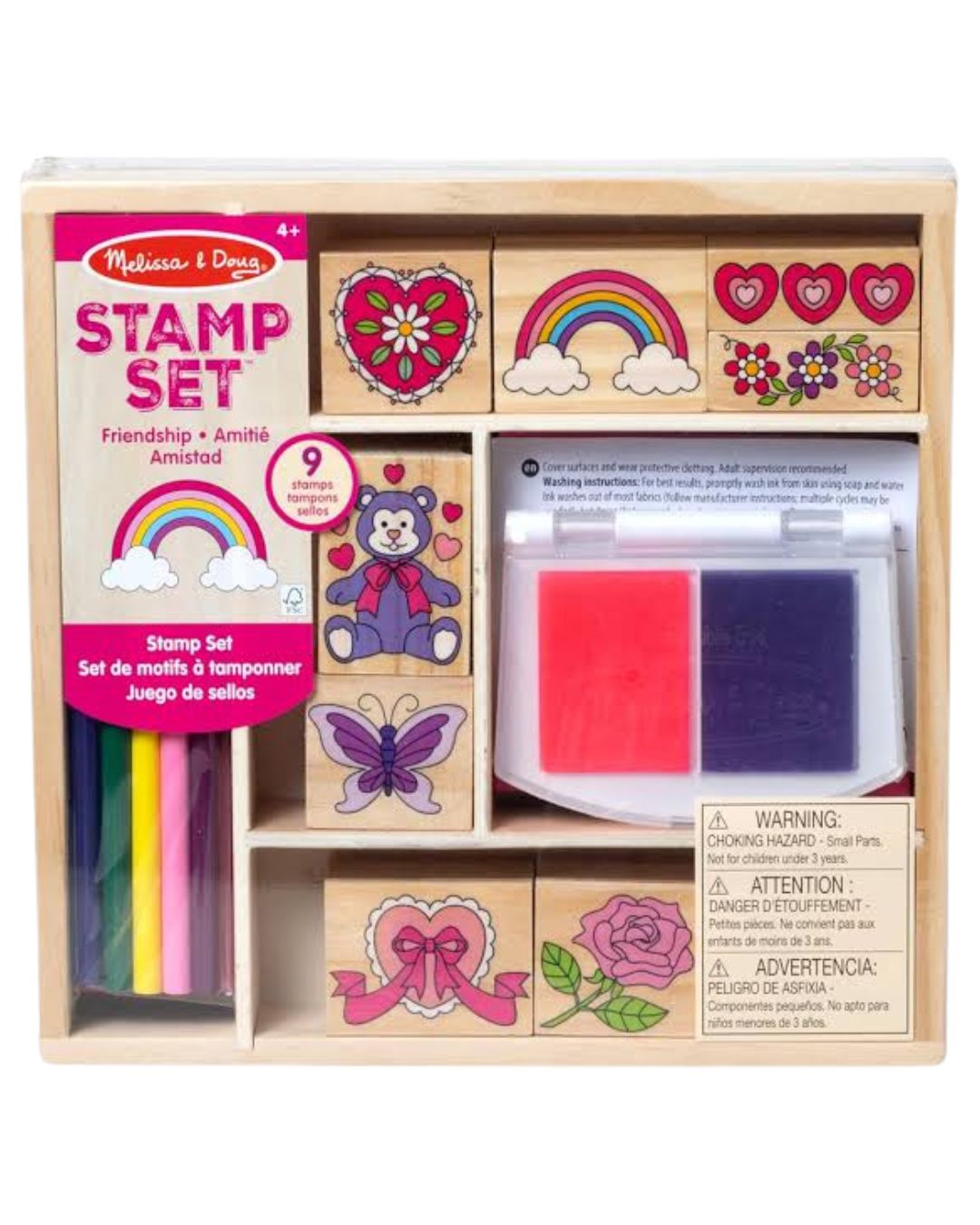 Melissa & Doug Friendship Stamp Set