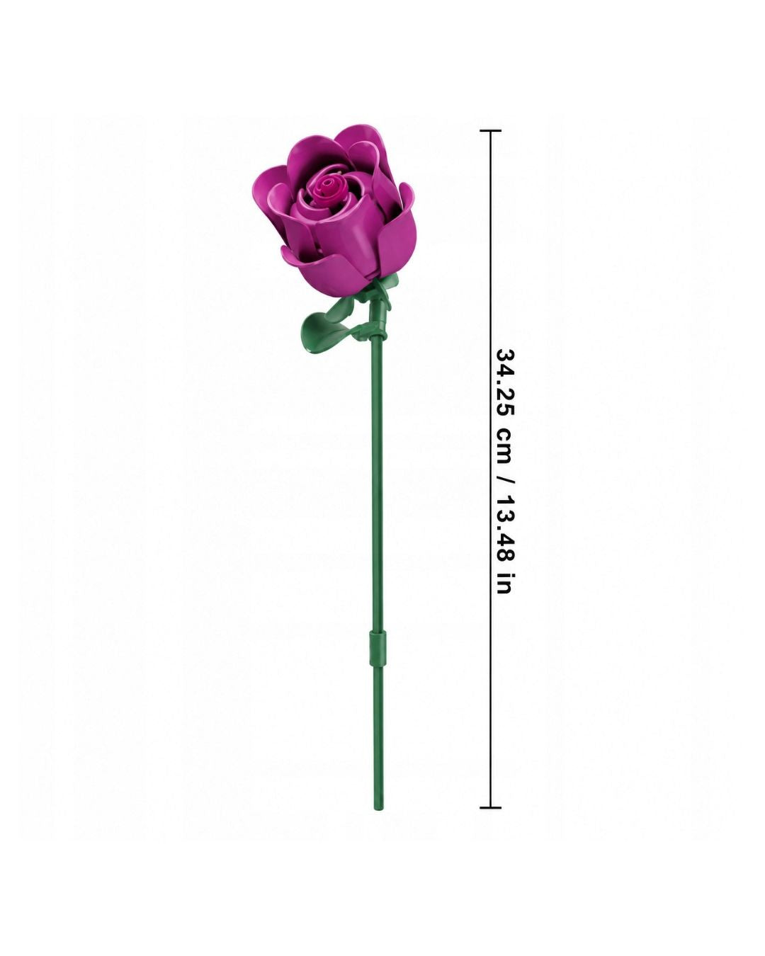 Sluban Purple Rose Bouquet – 654 Pieces