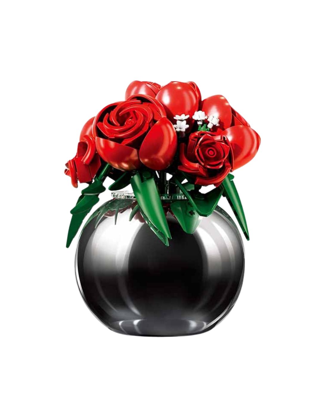 Sluban Rose Plated Vase Building Set