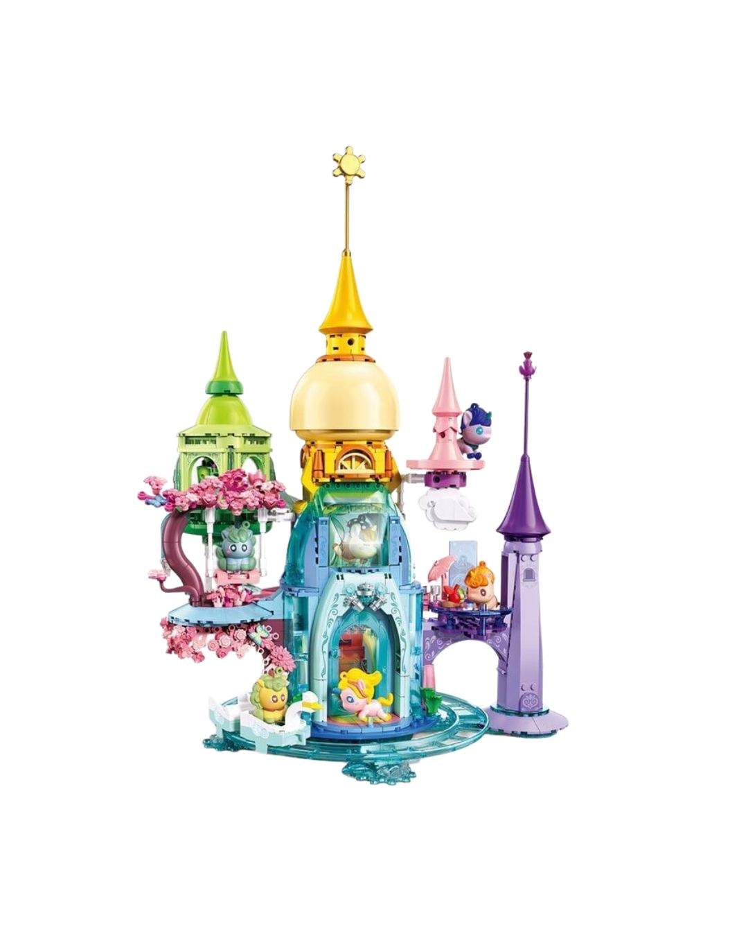 Sluban Rainbow Unicorn Castle