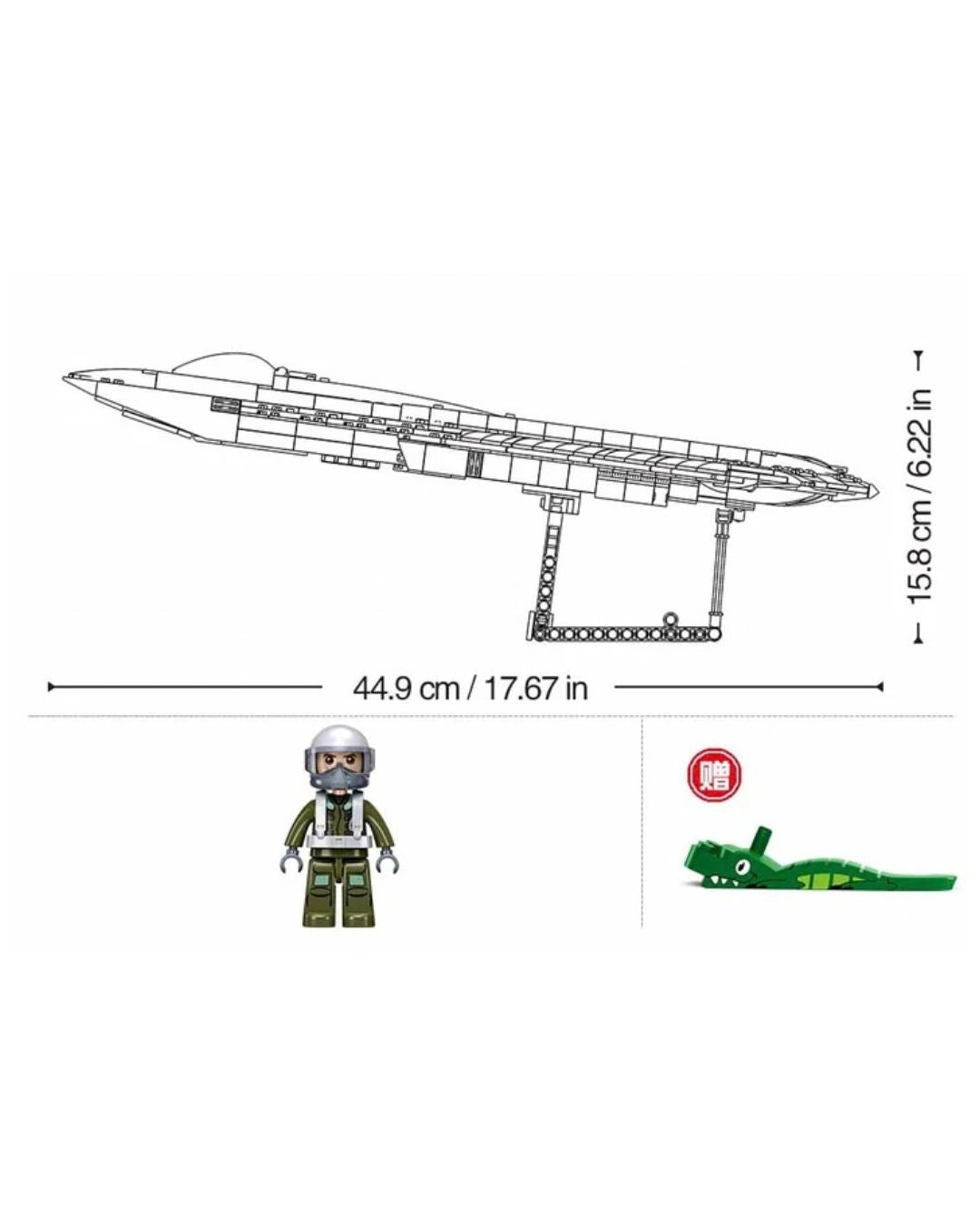 Sluban J50 Fighter Building Set
