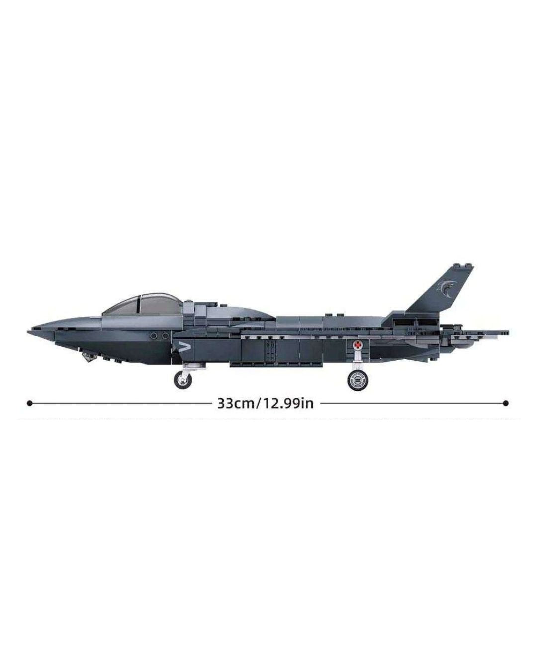 Sluban J-35 Fighter Jet Building Set