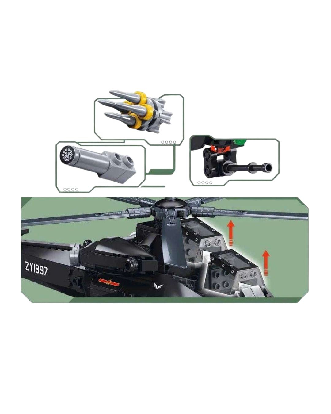 Sluban J-35 Fighter Jet Building Set