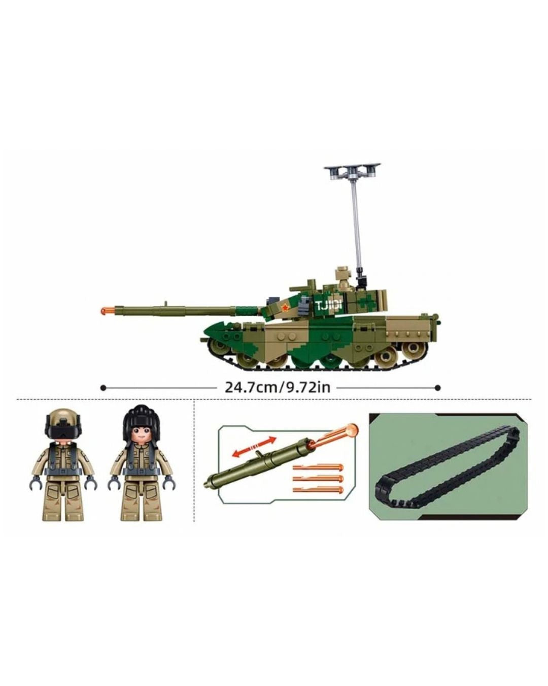 Sluban Tank Building Set