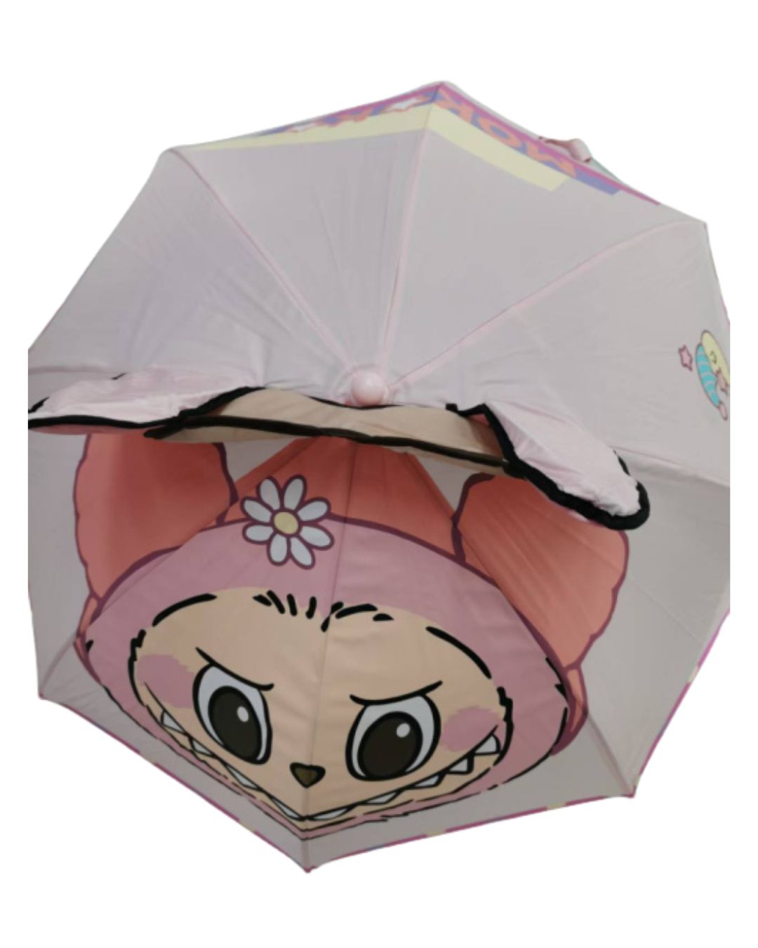 Pink Labubu Umbrella