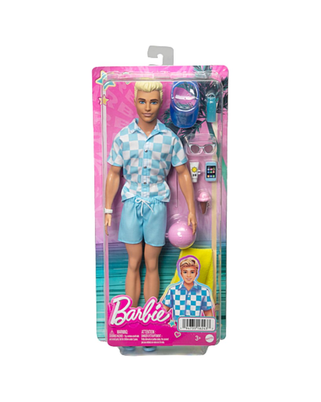 Barbie Beach Day Ken Doll