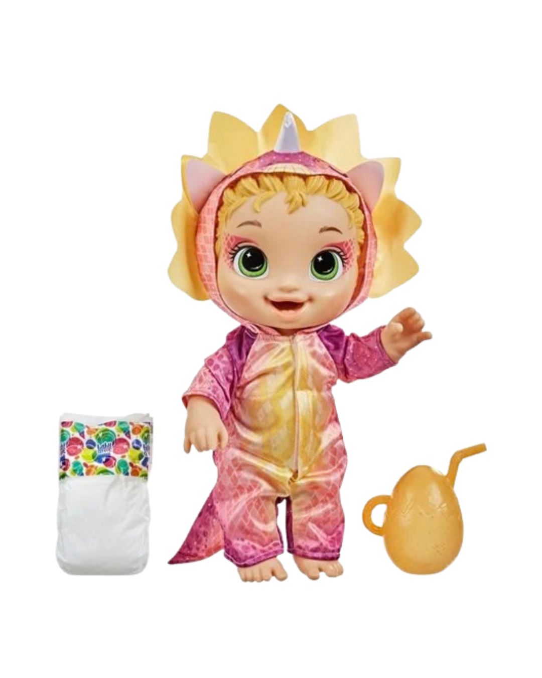 Baby Alive Dino Cuties Triceratops Doll