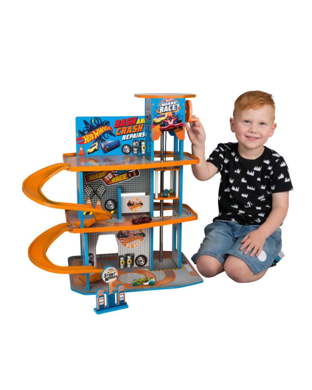 Hot Wheels Wooden Garage