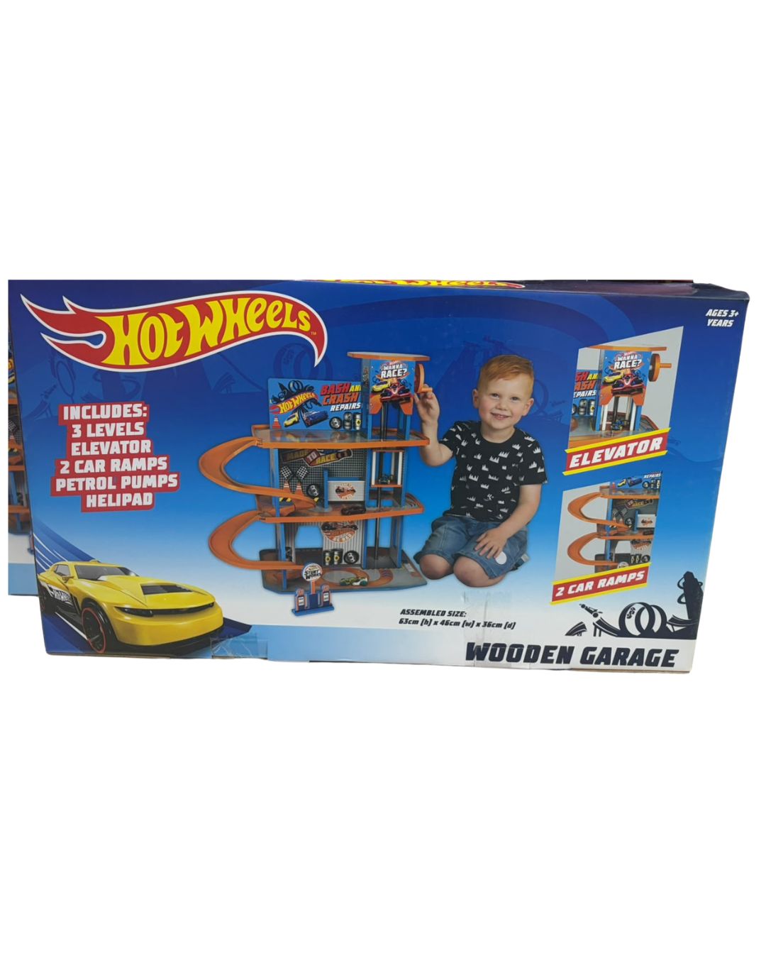 Hot Wheels Wooden Garage