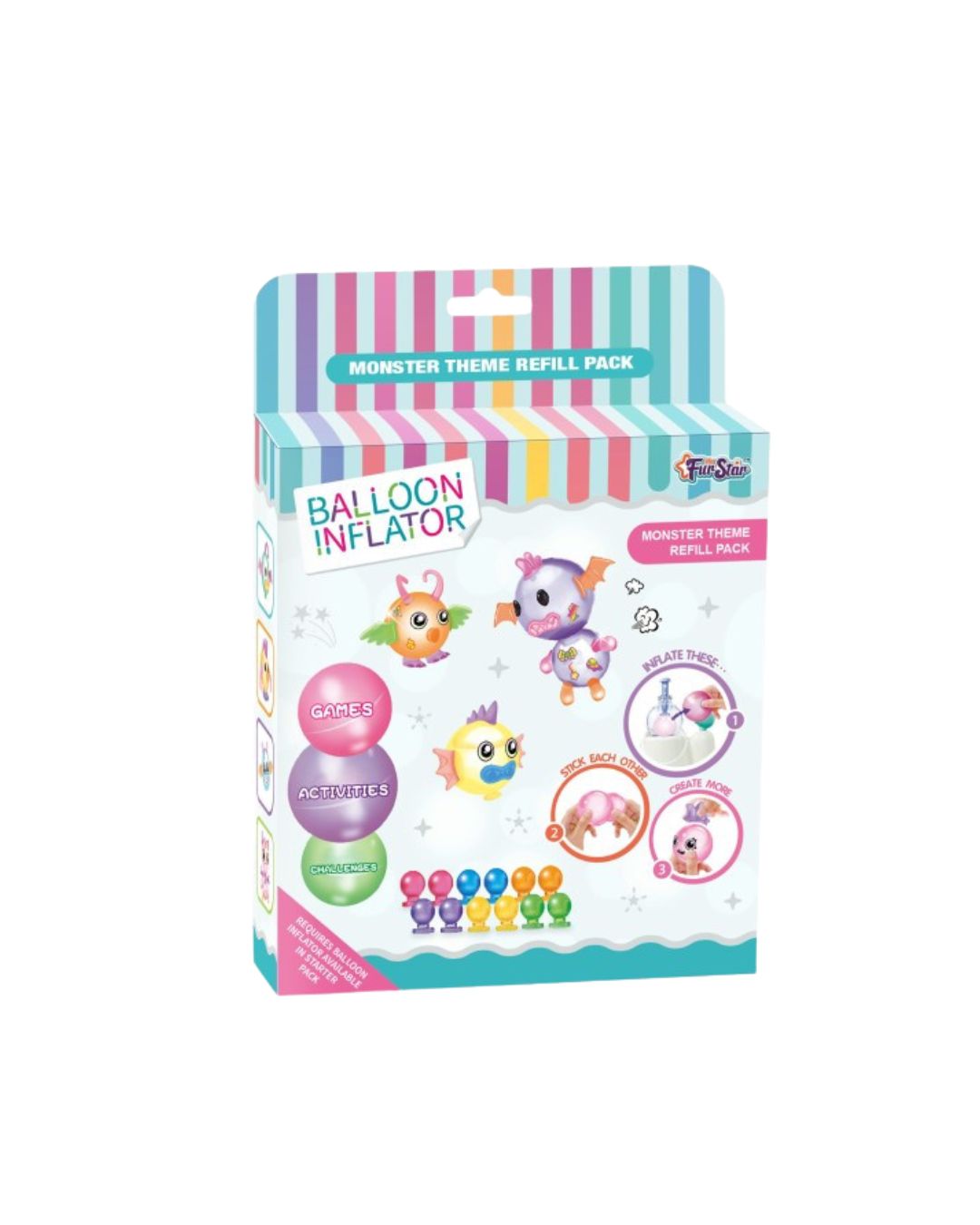 Star Monster Magic Balloon Refill Pack