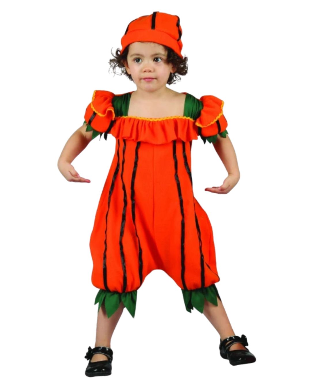 Pumpkin Costume Green Pumpkin Girl Costume
