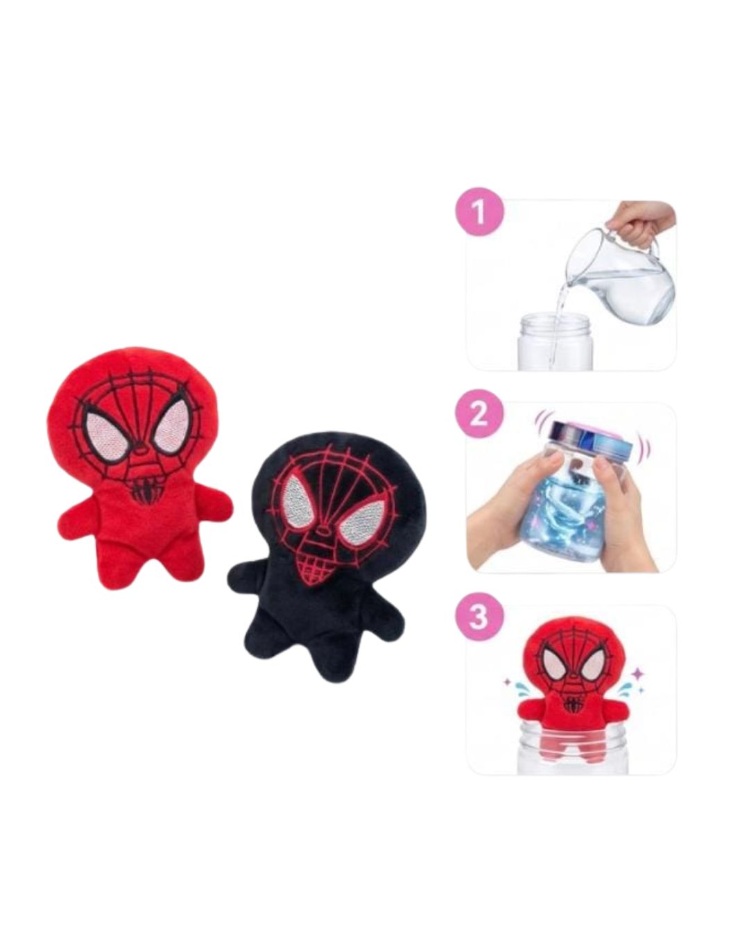 Spider-Man Water-Dissolving Surprise Plush Toy