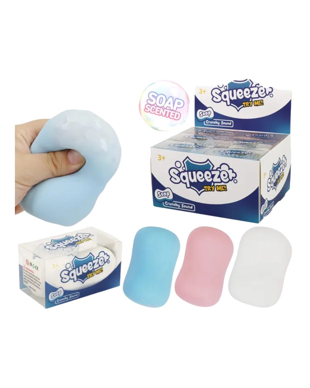 Crunchy Soap Squishy Stress Relief Toy
