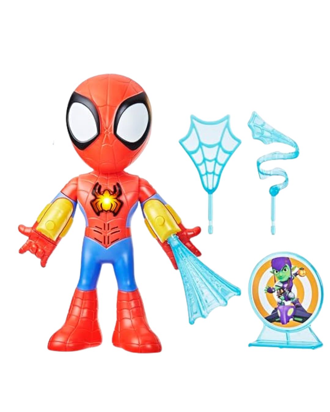Electronic Suit Up Spidey Figure