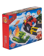 BanBao Fire Series – Fireman Car & Boat