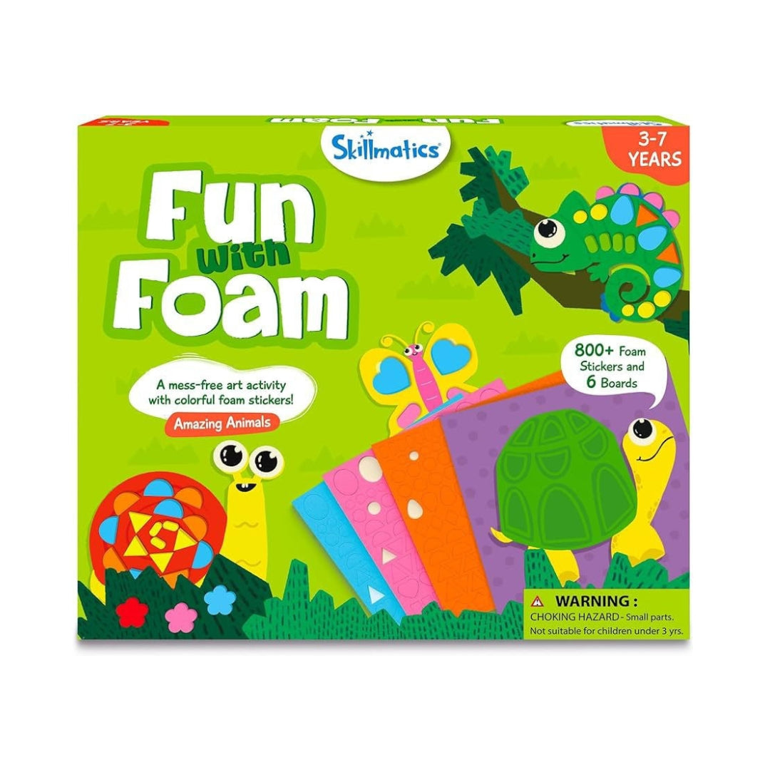 Skillmatics Fun With Foam Amazing Animals