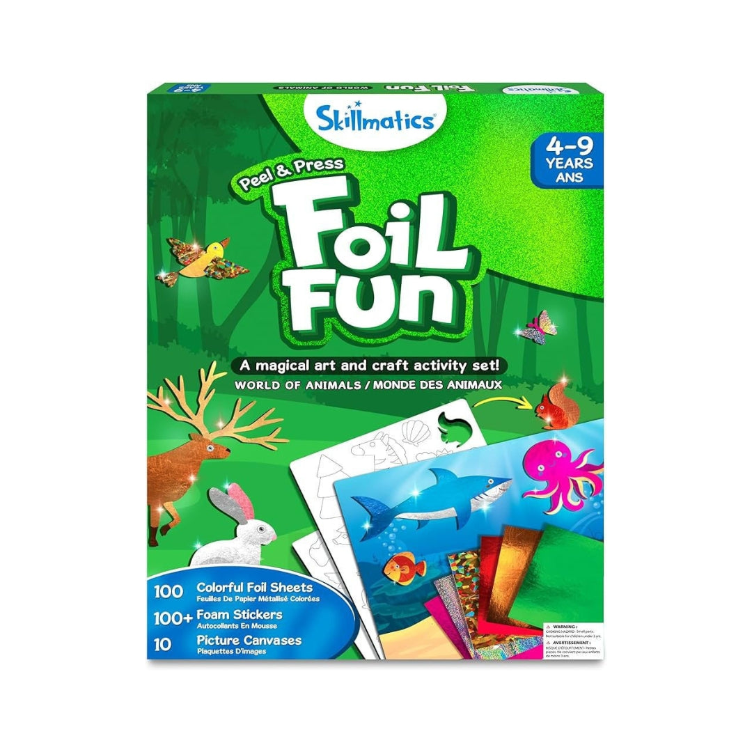 Skillmatics Foil Fun World Of Animals