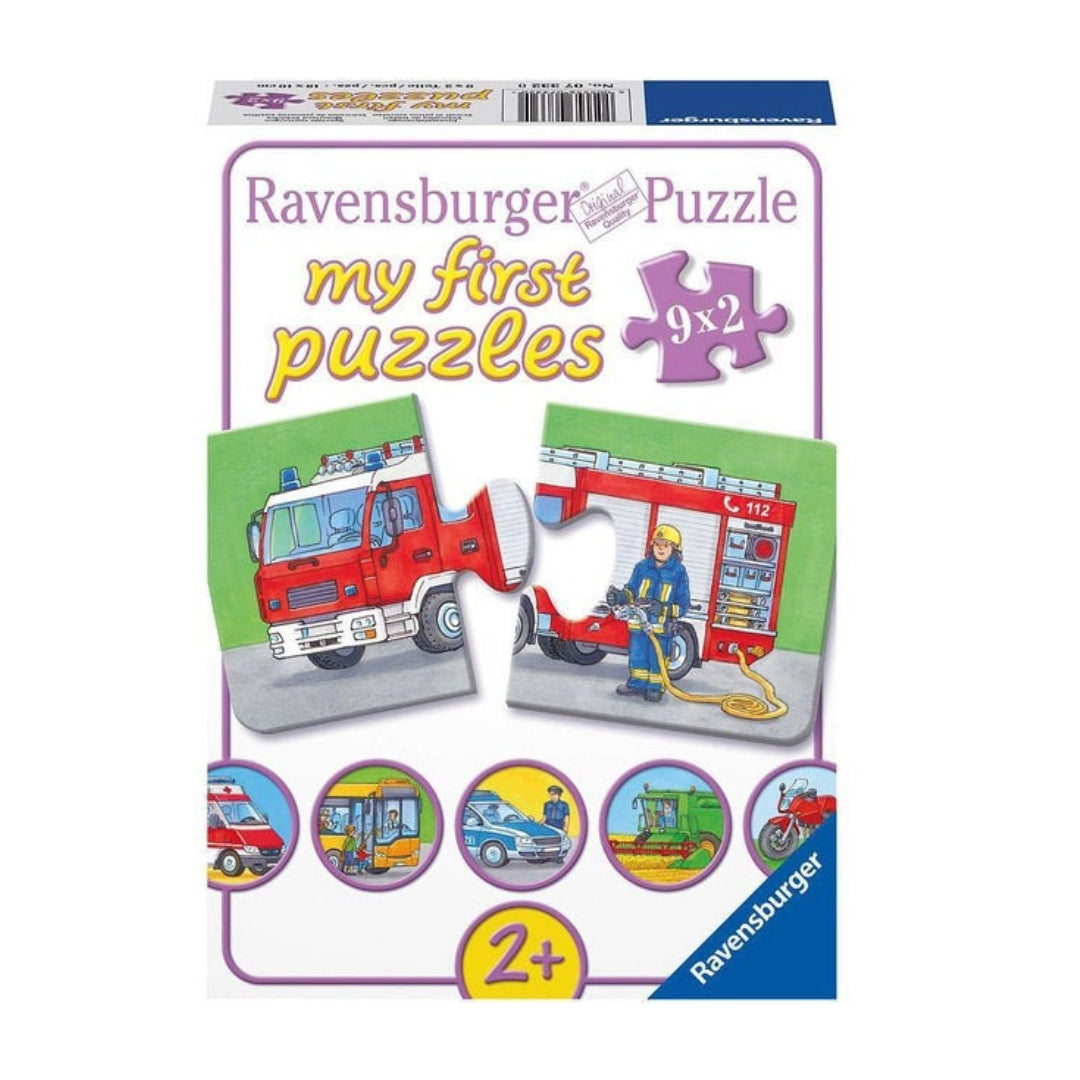 Ravensburger My First Puzzle Emergency Vehicles (9X2 Pieces)