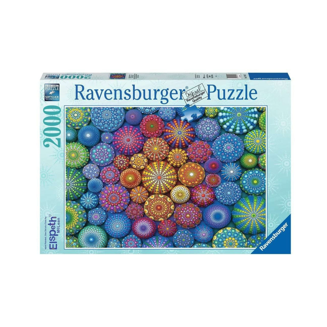 Ravensburger Radiating Rainbow Mandalas Puzzle (2000 Pieces)