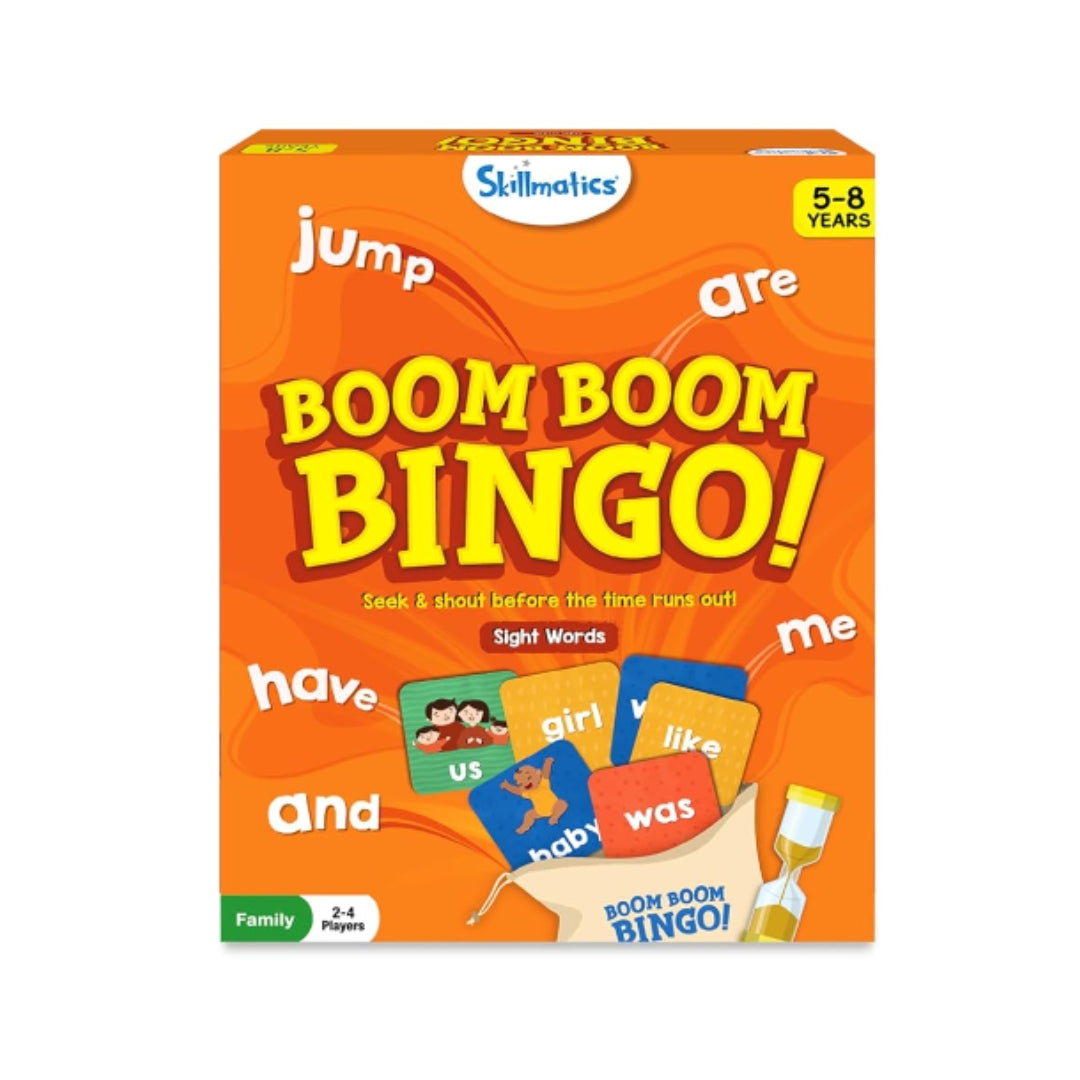 Skillmatics Boom Boom Bingo Sight Words