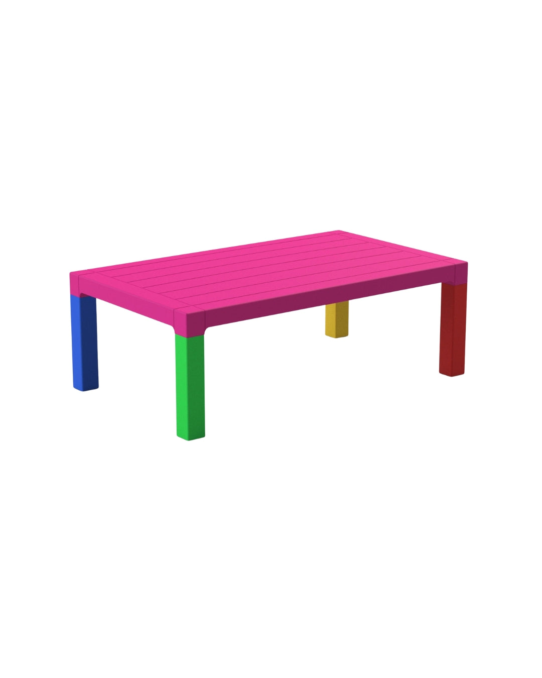 Large Rectangular Kids Table (Assorted Colors)