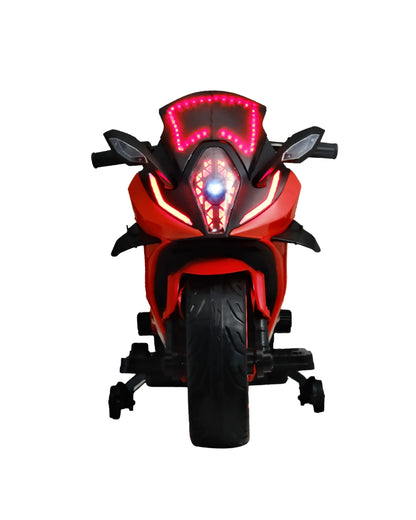 Rechargeable Red Ride-On Motorcycle