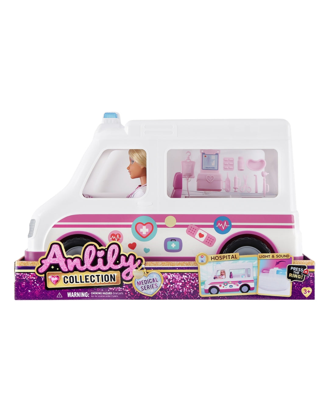 Anlily Ambulance Toy