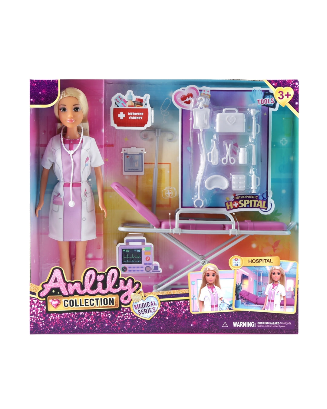 Anlily Doctor Doll Set