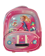 Pink Barbie School Backpack