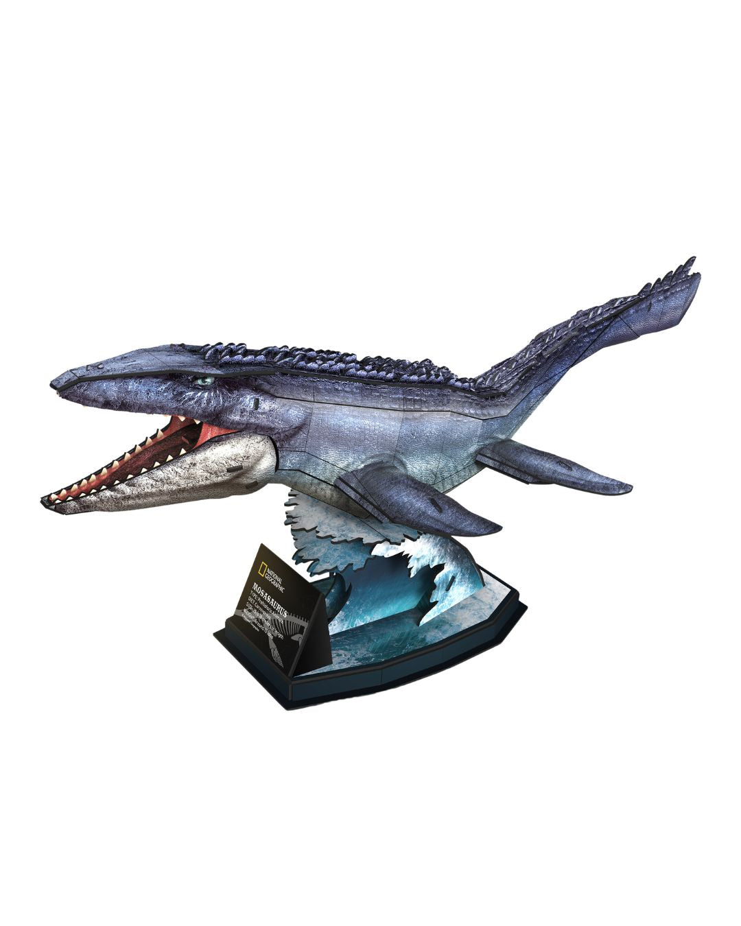Cubic Fun National Geographic Mosasaurus 3D Puzzle – 76 Pieces