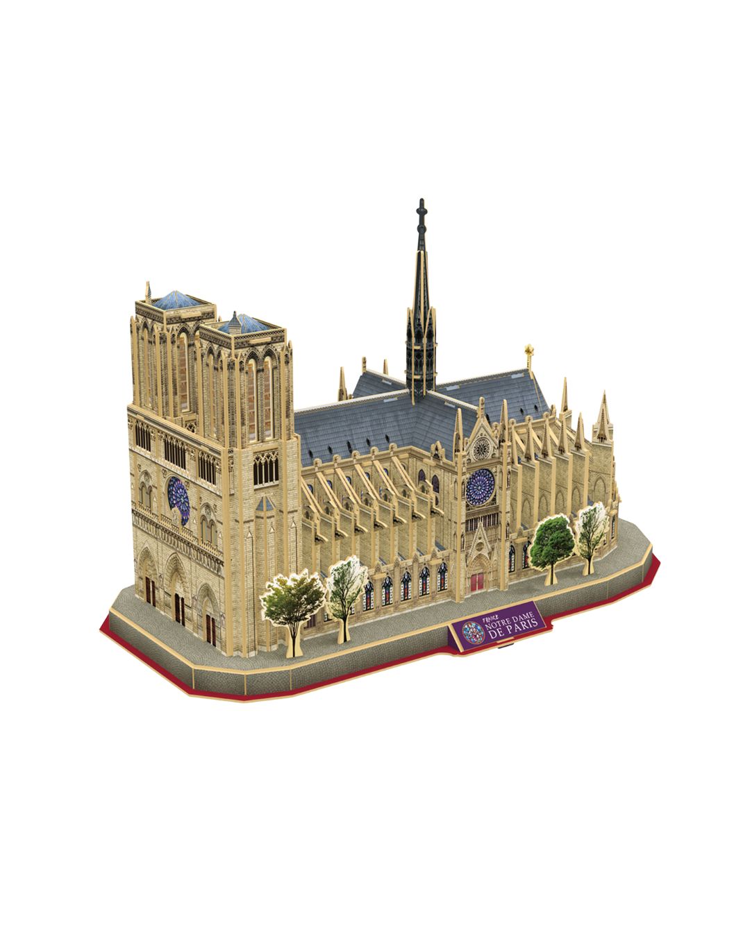 CubicFun Notre Dame de Paris 3D Puzzle – 128 Pieces