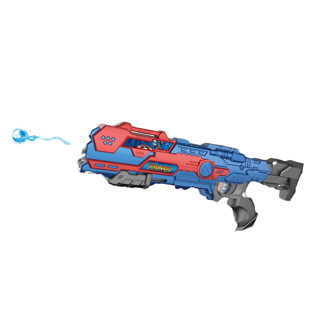 Avengers Infinity War Captain America Shooting Gun