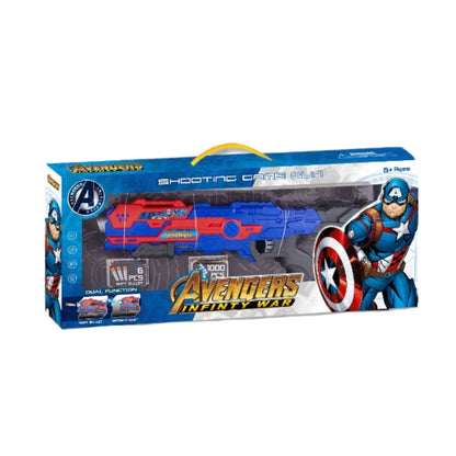 Avengers Infinity War Captain America Shooting Gun