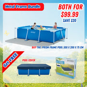 Intex Prism Frame Pool Bundle Deal