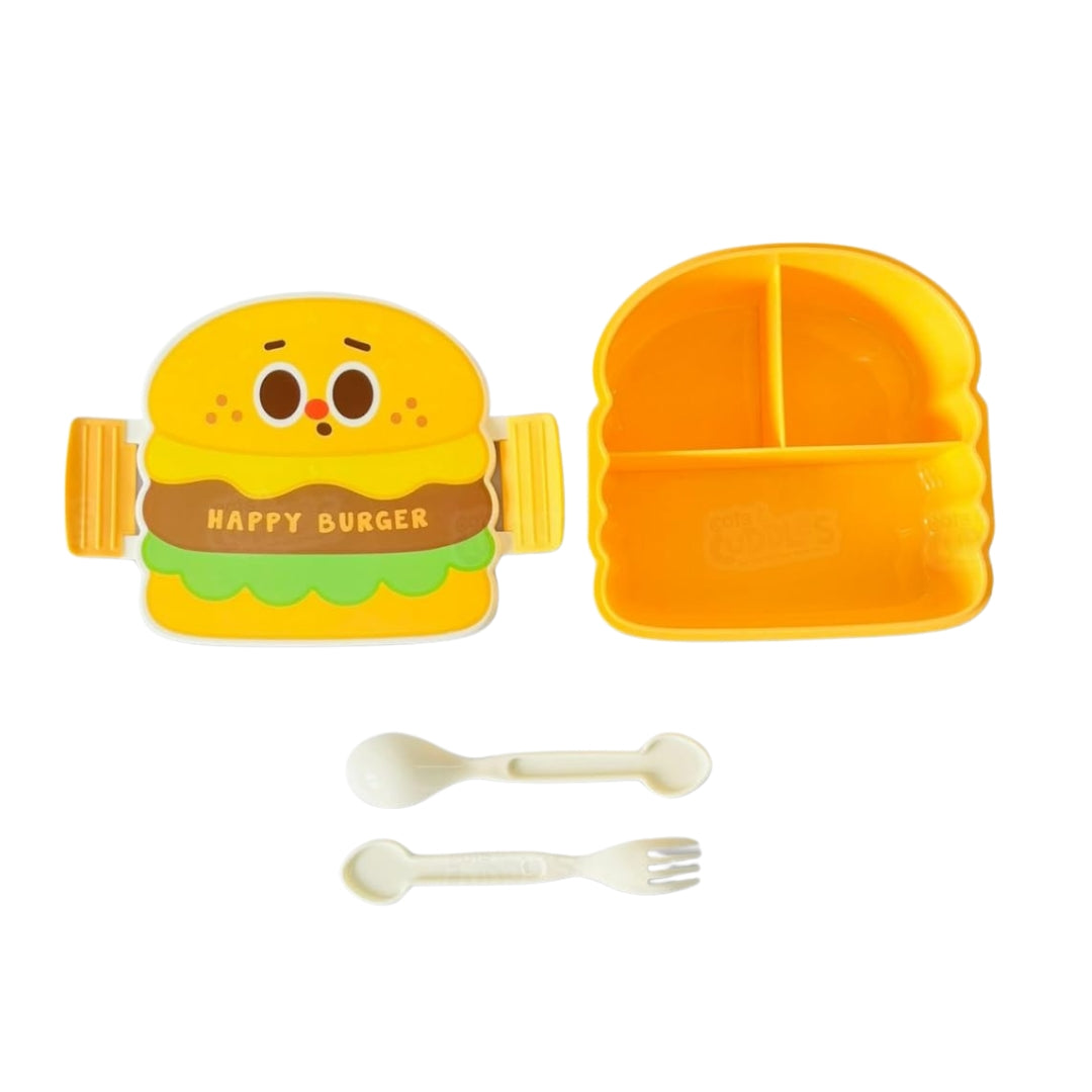 Happy Burger Lunch Box