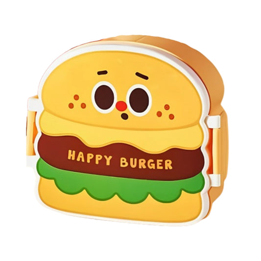 Happy Burger Lunch Box