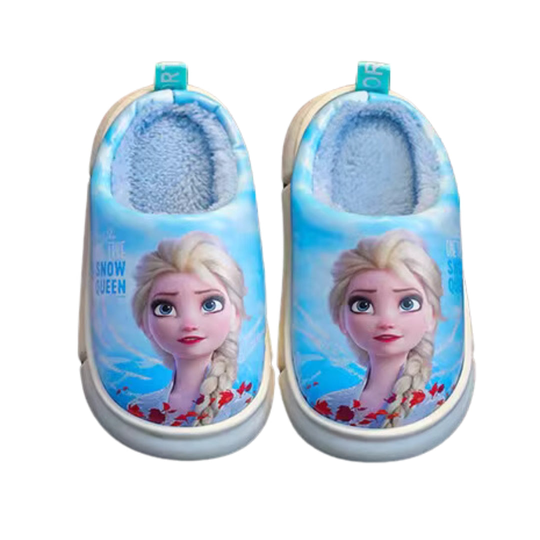 Frozen Plush Slippers (Assorted - Size 18-21)