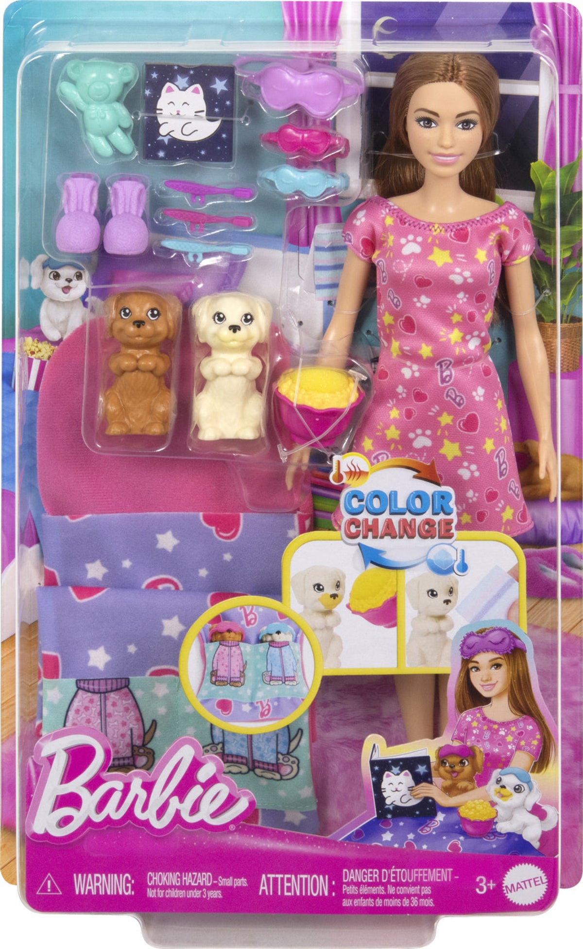 Barbie Puppy Slumber Party Playset