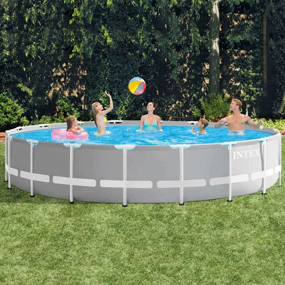 Intex Prism Pool Set – 4.88m Family Pool with Filter System