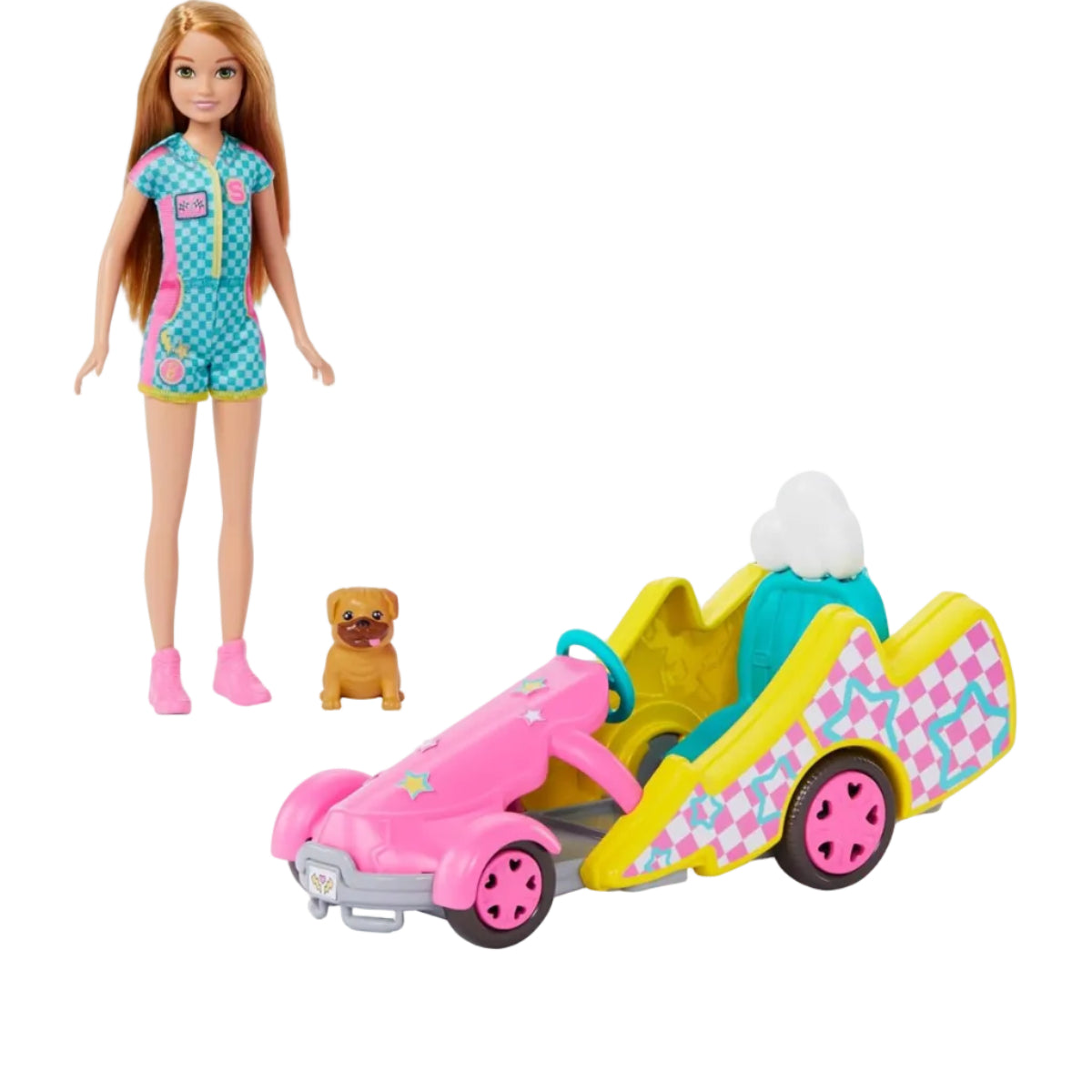 Barbie Stacie Rescue Go-Kart Playset
