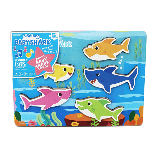 Picture of Baby Shark Wooden Sound Puzzle