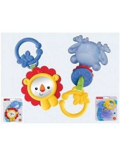 Picture of Lion Mirror/Frog Teether Asst
